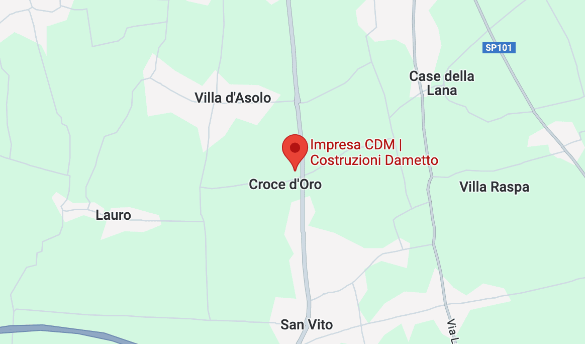 Mappa sede Impresa C.D.M. — Asolo (TV)